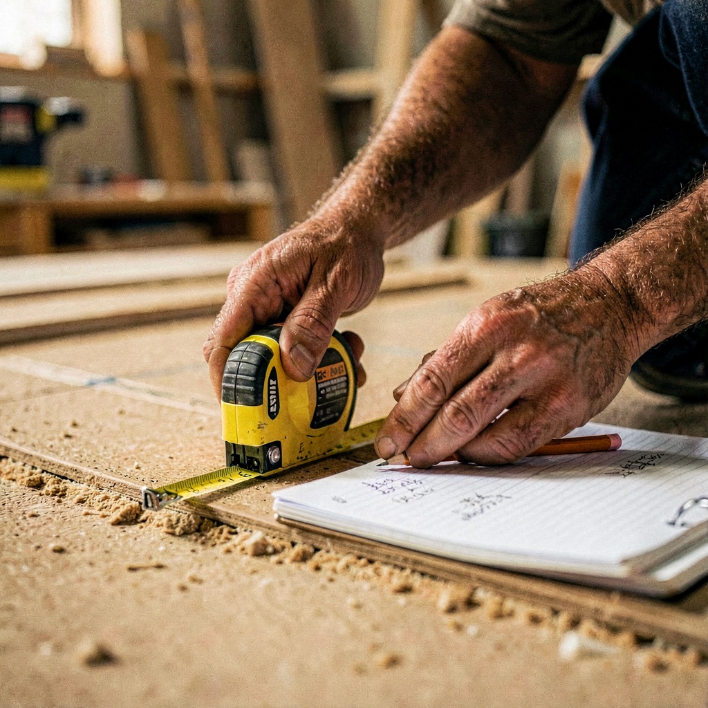 Consultation in your home — Northwind craftsman at work