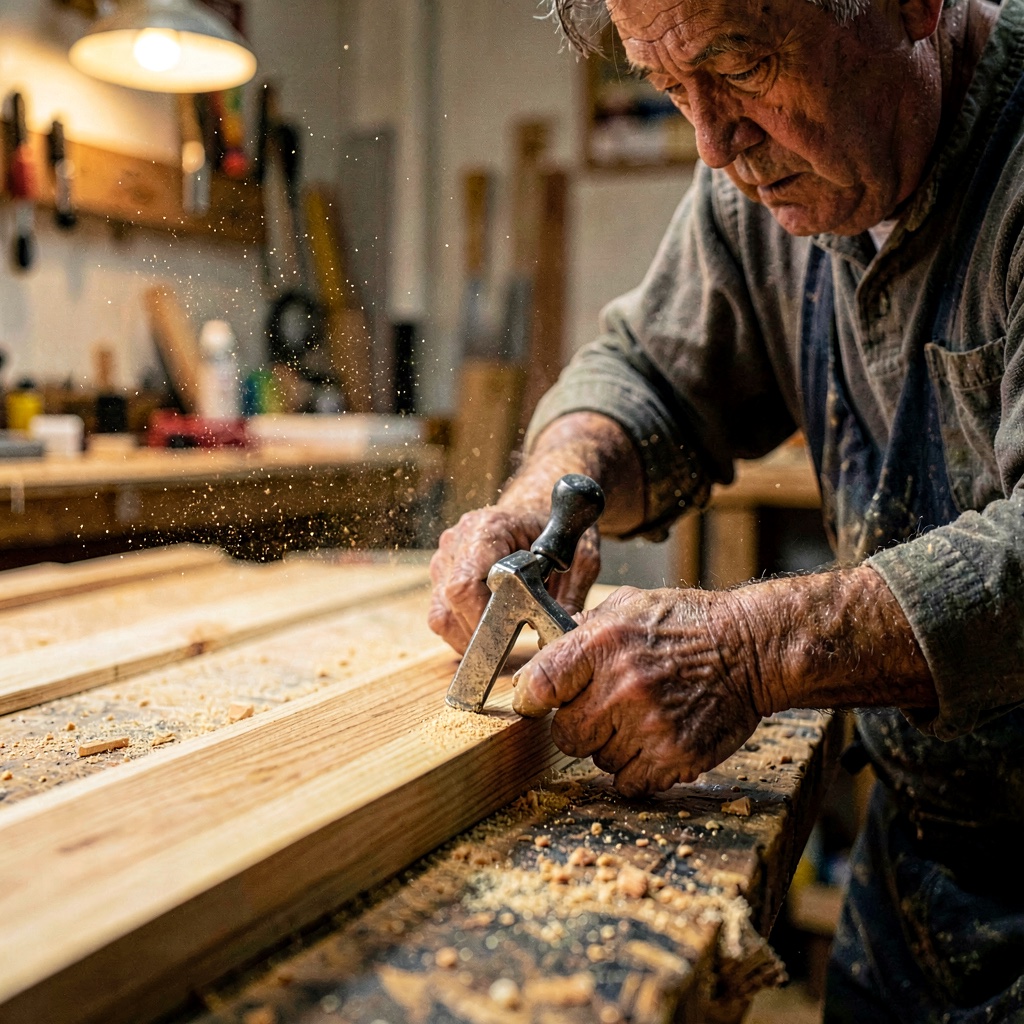 Install — dust-controlled, on-time — Northwind craftsman at work