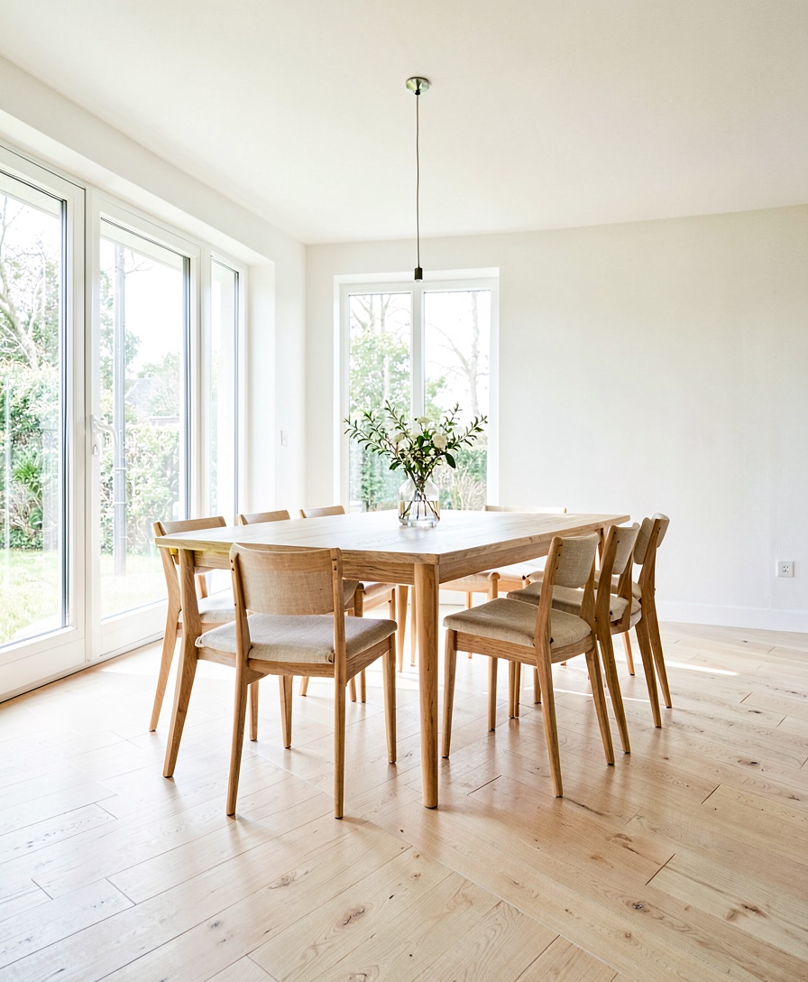 Mt Eliza Family House, Bleached oak · 240mm